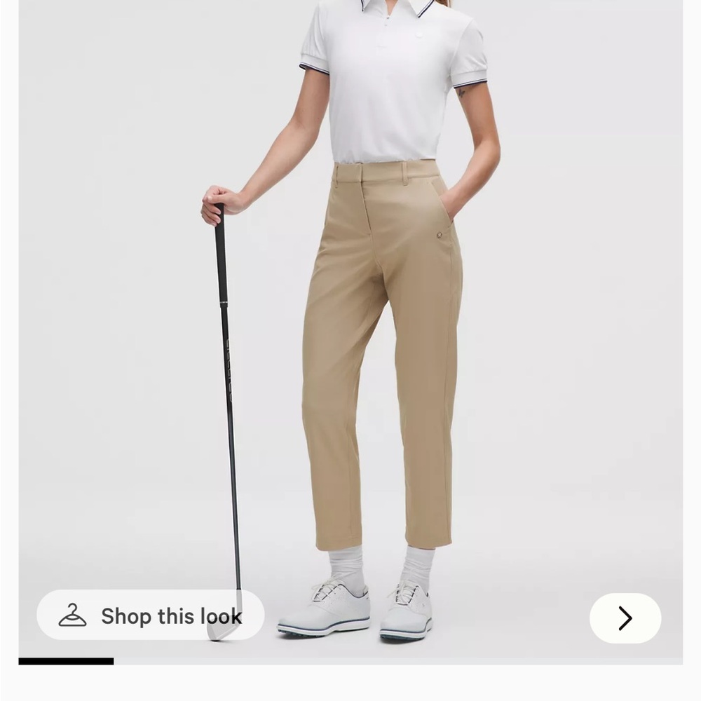 NWT Lululemon Stretch Twill Golf Pant Size 32